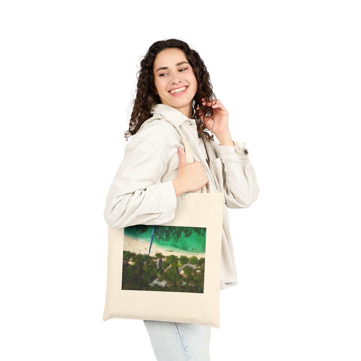 Thai Tropics "Phi Phi Islands, Phuket, Thailand" Canvas Tote Bag
