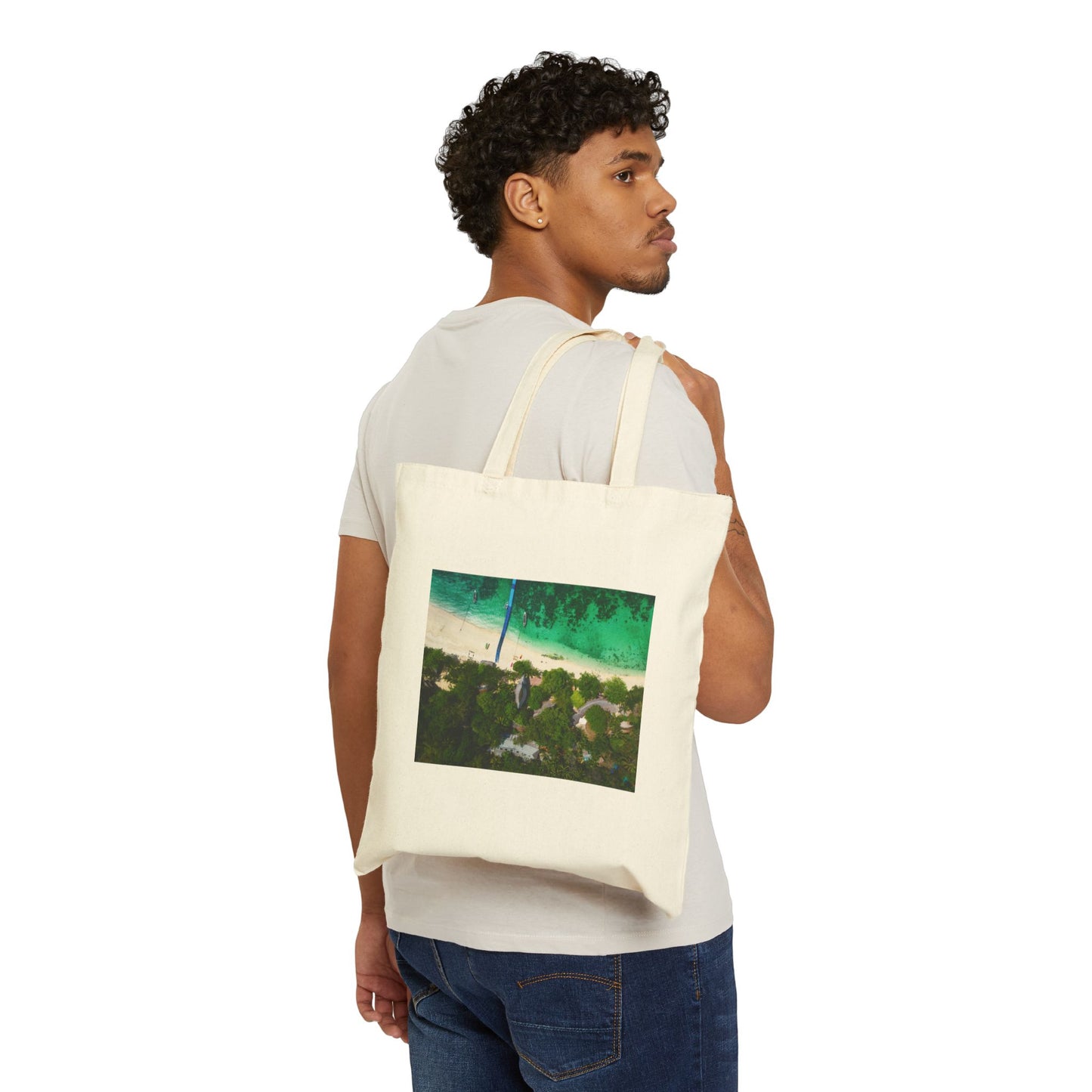 Thai Tropics "Phi Phi Islands, Phuket, Thailand" Canvas Tote Bag