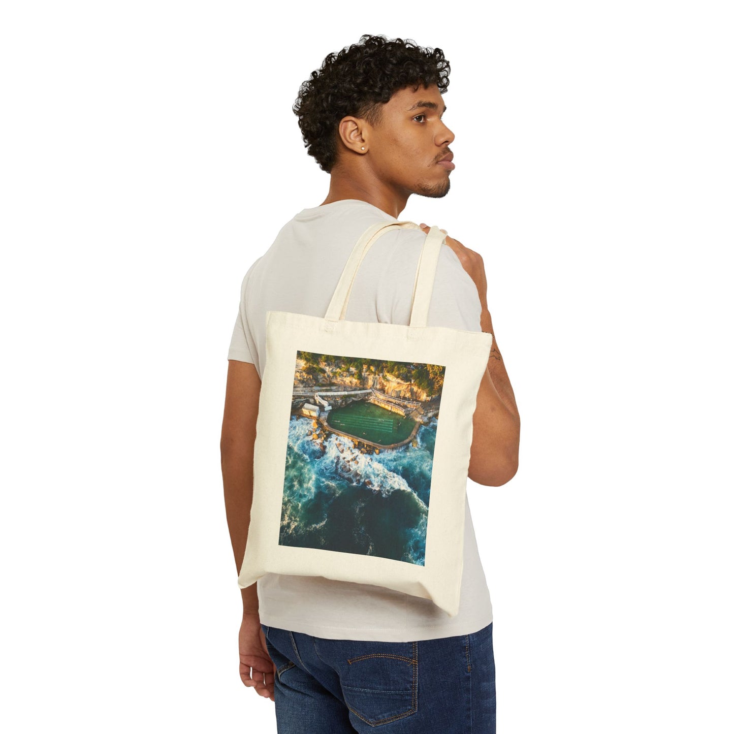 Saltwater Sanctuary "Bronte Baths, Sydney, Australia" Canvas Tote Bag