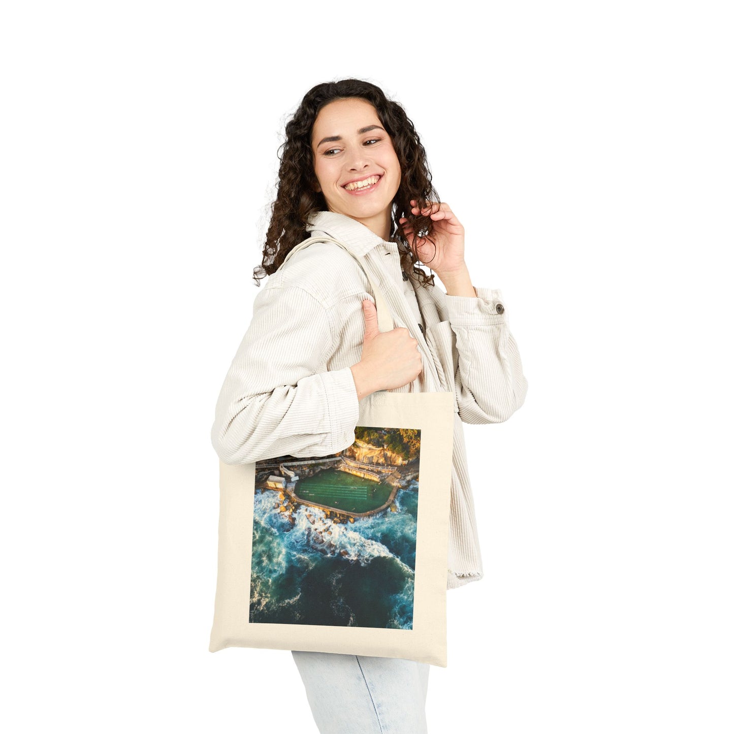 Saltwater Sanctuary "Bronte Baths, Sydney, Australia" Canvas Tote Bag