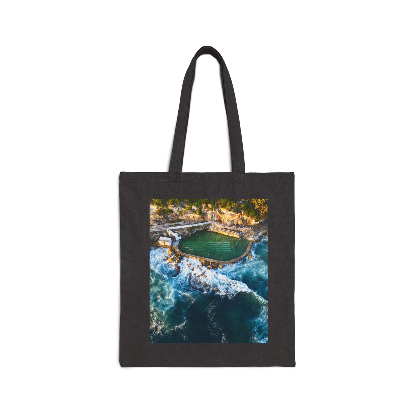 Saltwater Sanctuary "Bronte Baths, Sydney, Australia" Canvas Tote Bag