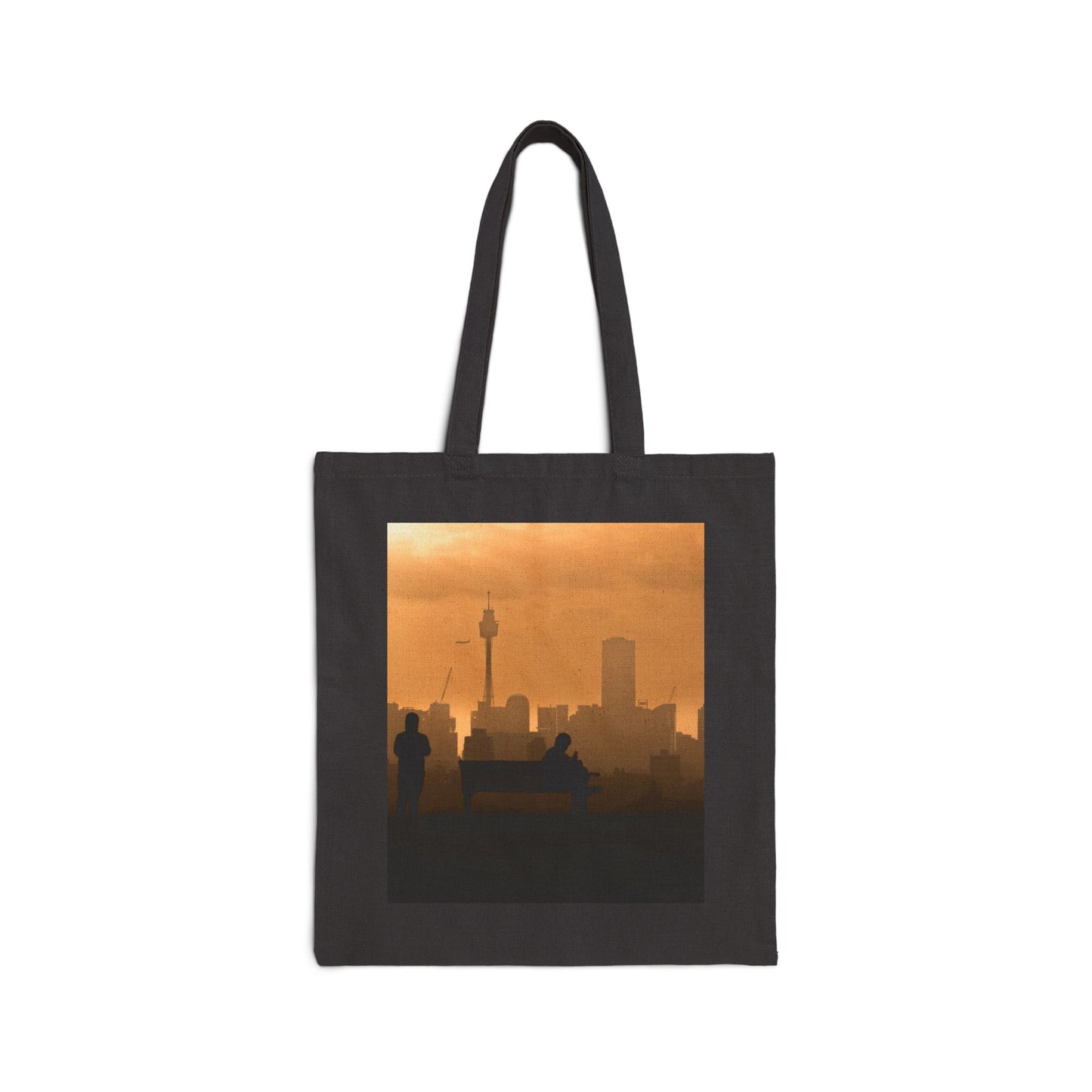 Sydney Silhouette Canvas Tote Bag