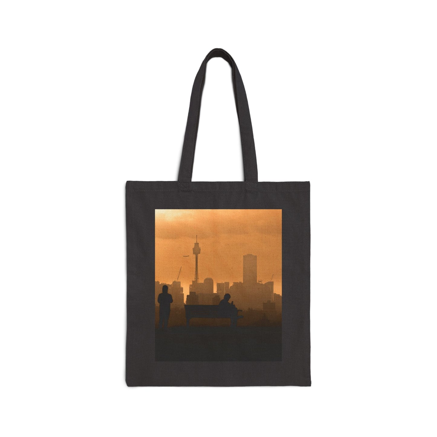 Sydney Silhouette Canvas Tote Bag