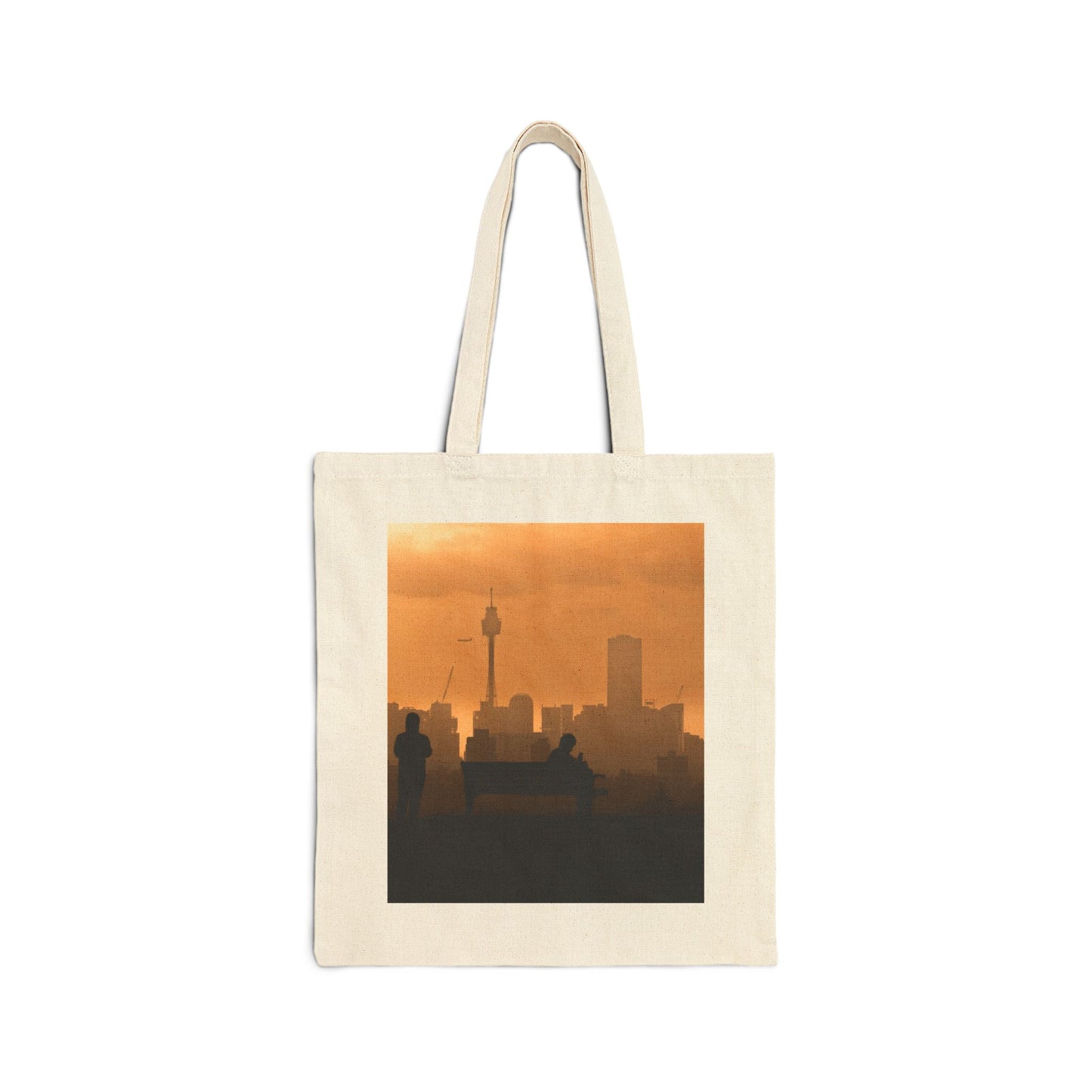 Sydney Silhouette Canvas Tote Bag