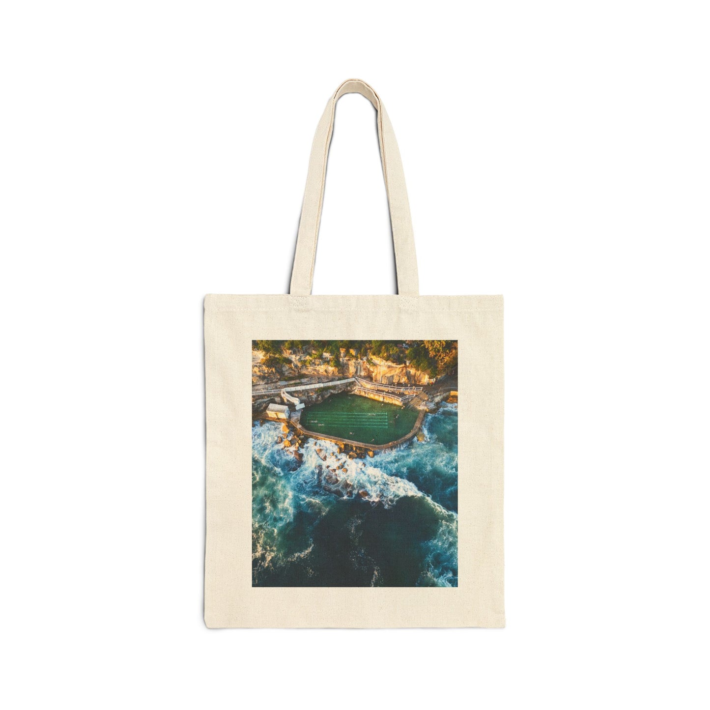 Saltwater Sanctuary "Bronte Baths, Sydney, Australia" Canvas Tote Bag