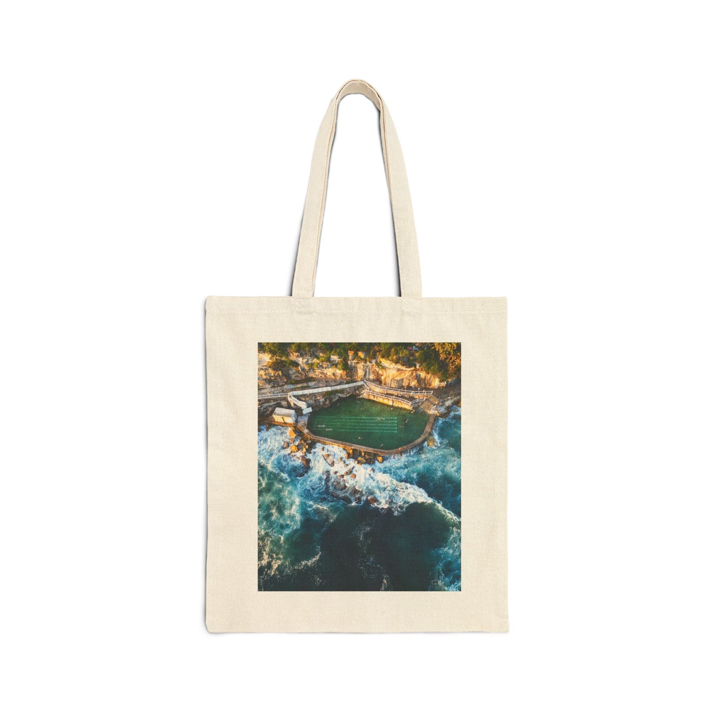 Saltwater Sanctuary "Bronte Baths, Sydney, Australia" Canvas Tote Bag
