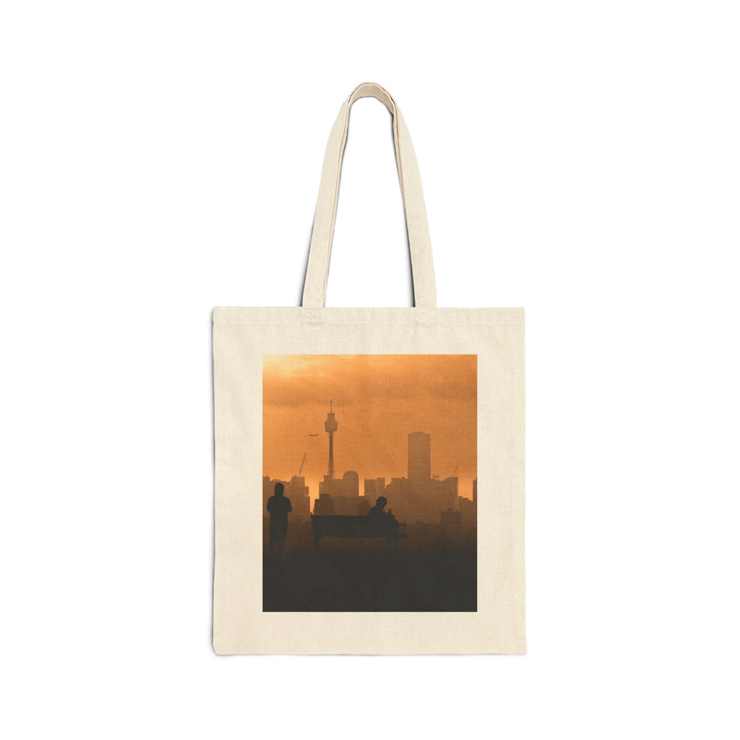 Sydney Silhouette Canvas Tote Bag