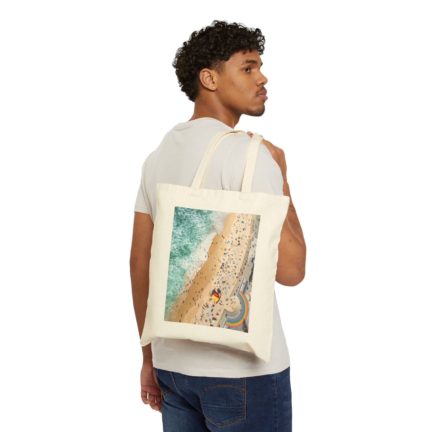 Prismatic Tide 2 "Coogee beach, Sydney, Australia" Canvas Tote Bag