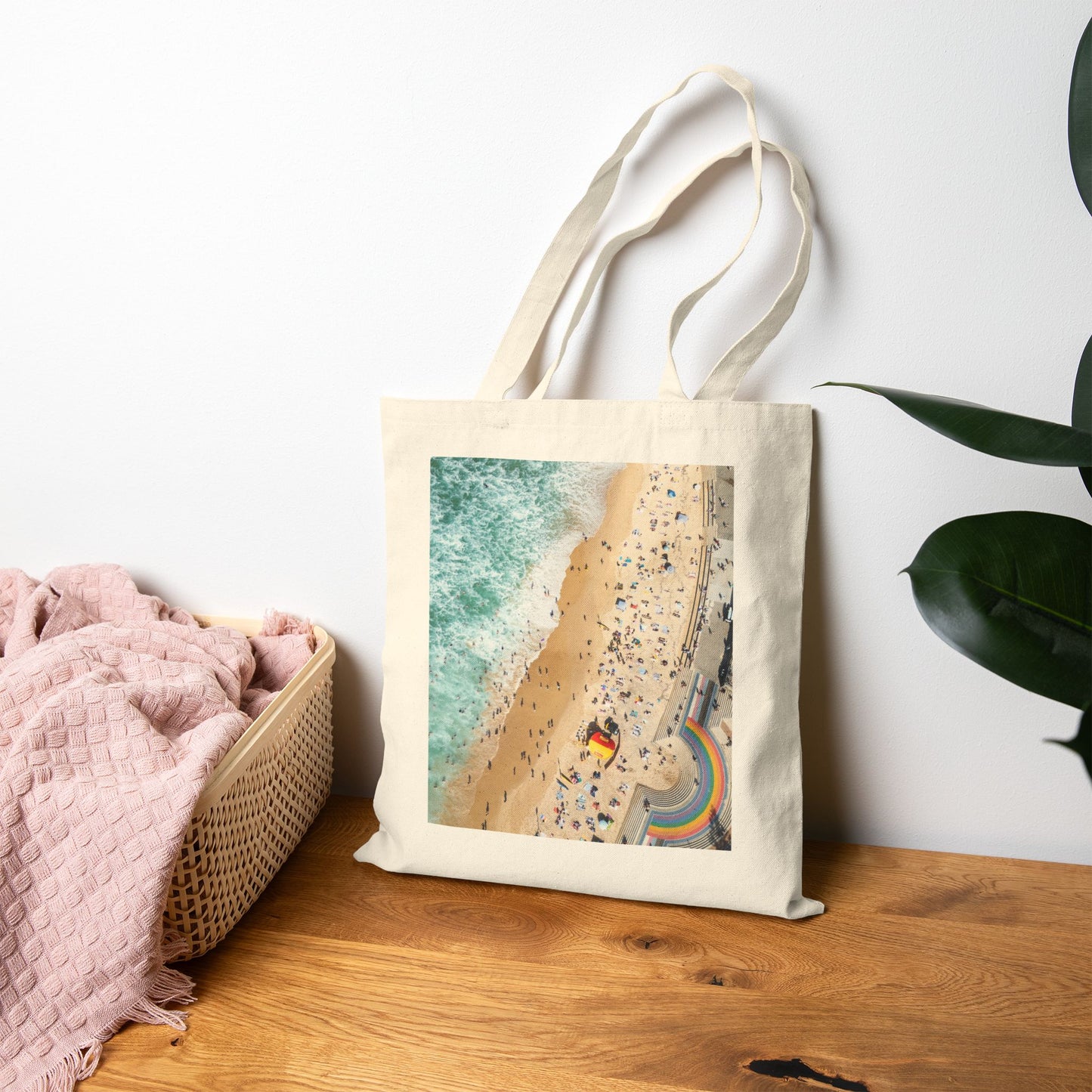 Prismatic Tide 2 "Coogee beach, Sydney, Australia" Canvas Tote Bag