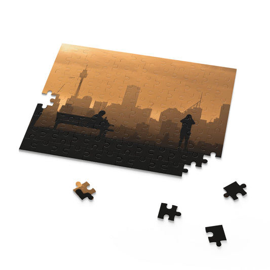 Sydney Silhouette  - 120, 252, 500-Piece Jigsaw Puzzle