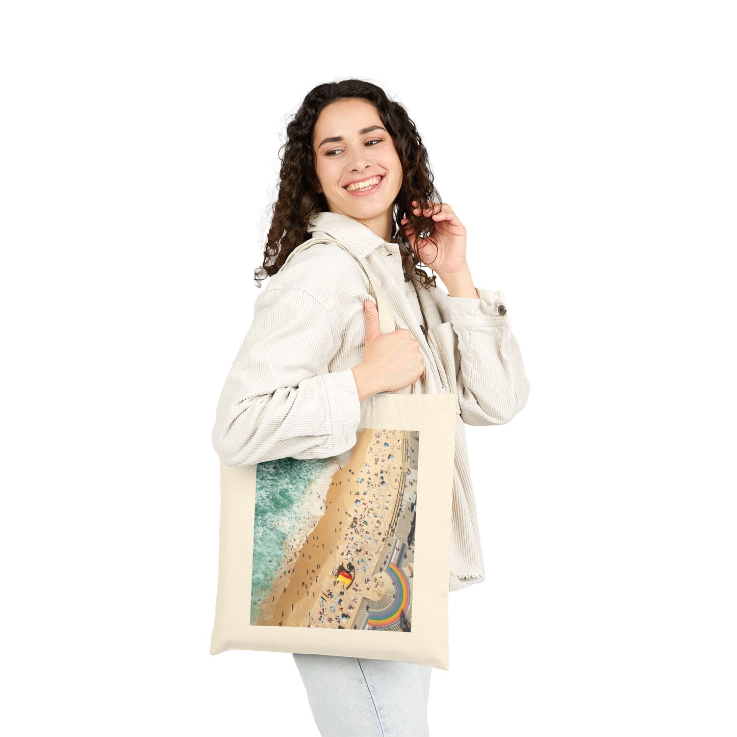 Prismatic Tide 2 "Coogee beach, Sydney, Australia" Canvas Tote Bag