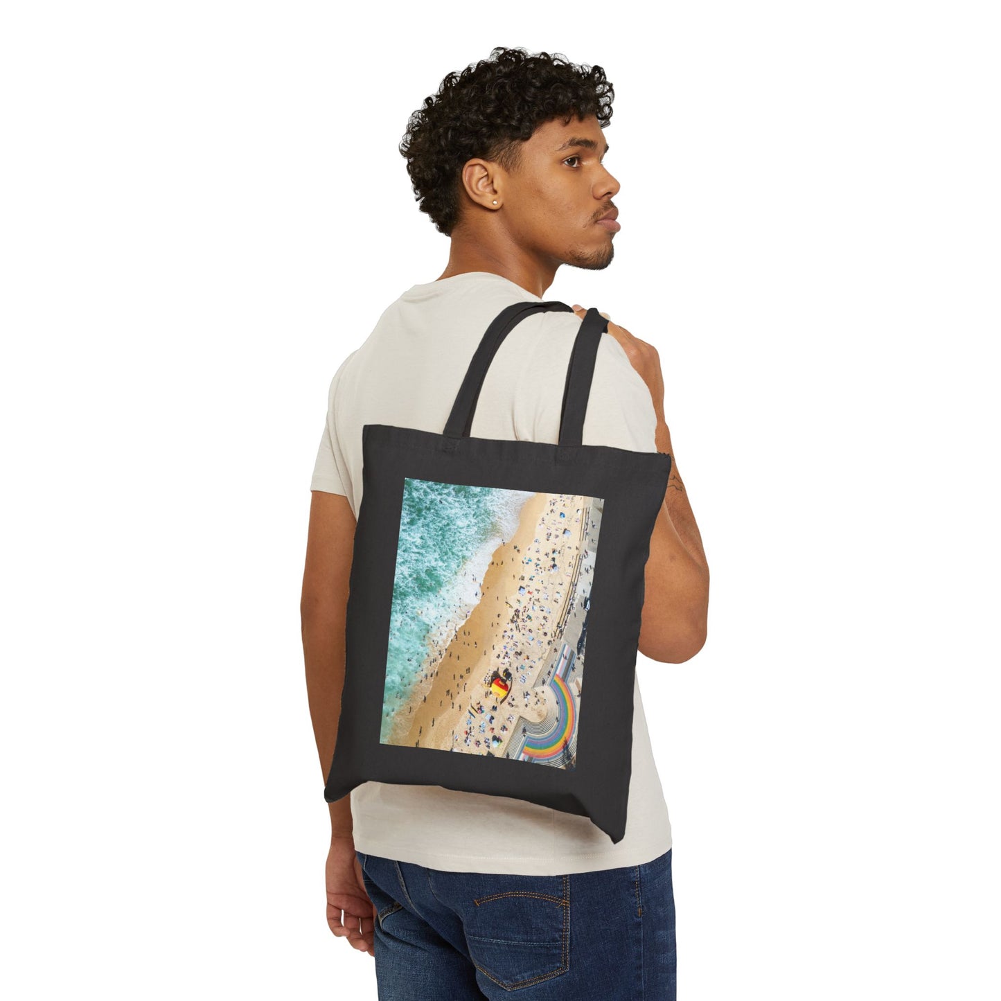 Prismatic Tide 2 "Coogee beach, Sydney, Australia" Canvas Tote Bag